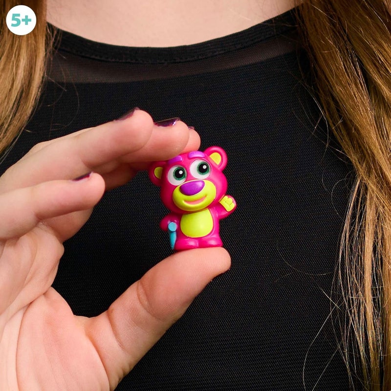 Disney Just Play Disney Doorables Neon Glow Peek Figures, 5 Special Edition 1.5-inch Collectible Figurines, Kids Toys for Ages 5 Up - Image 3